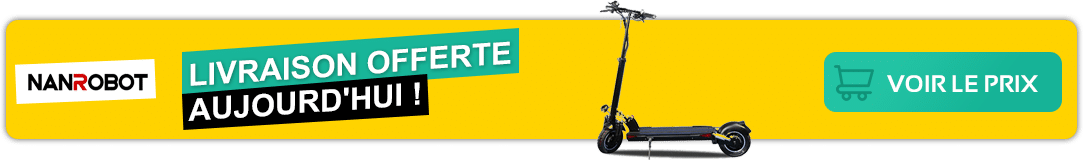 Mon avis et test sur la trottinette électrique nanrobot d5