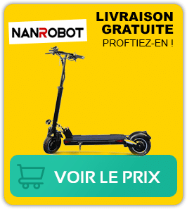 Presentation de la trottinette électrique nanrobot d5