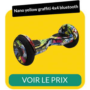 hoverboard 4x4 bluetooth nano yellow graffiti